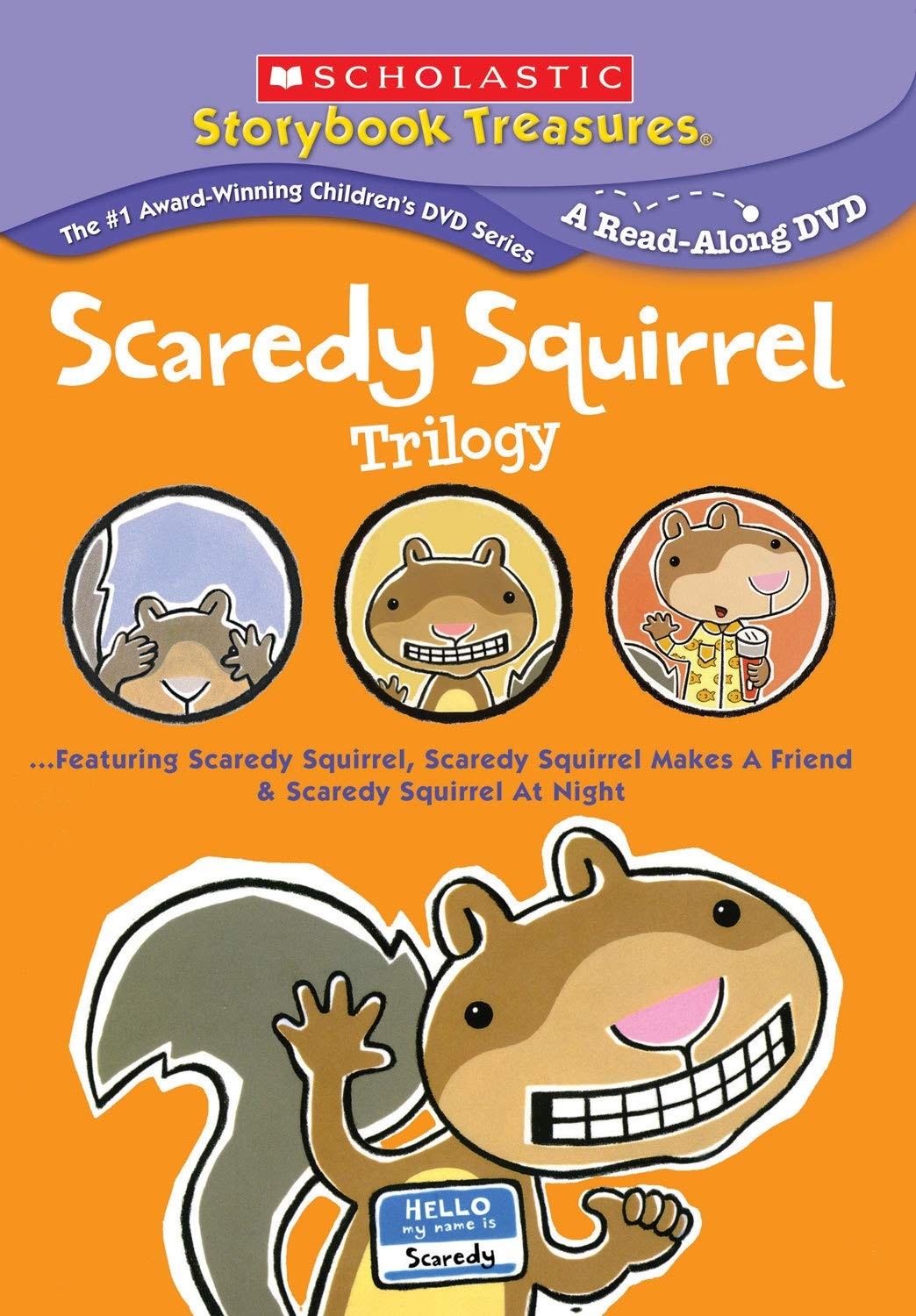 Scaredy Squirrel Trilogy (DVD)