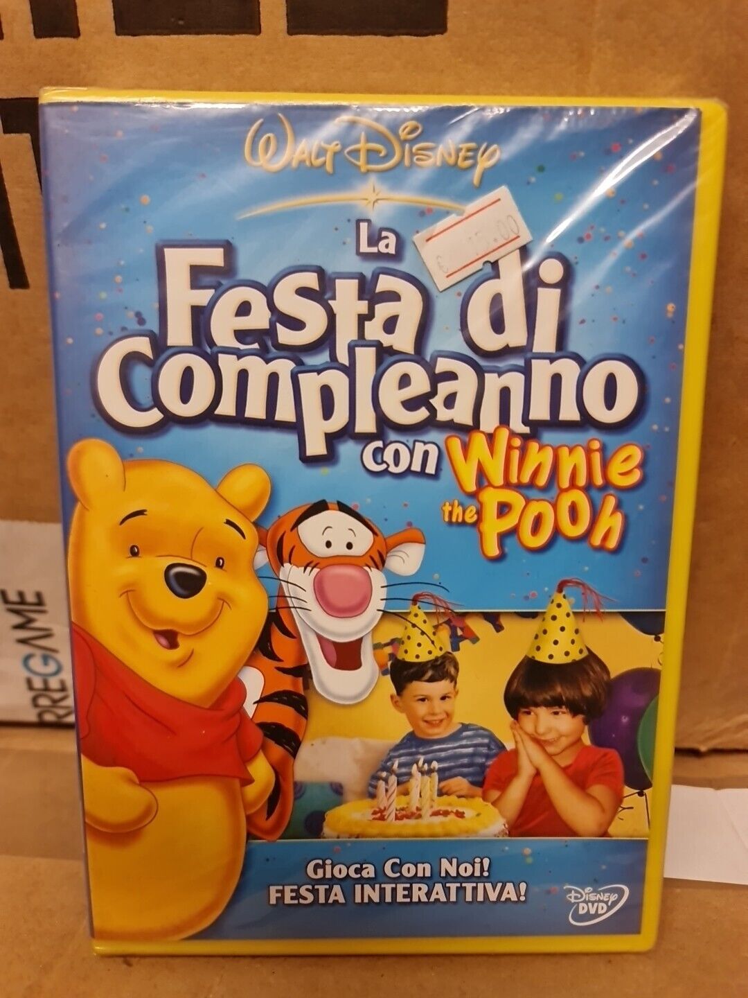 LA FESTA DI COMPLEANNO CON WINNIECTHE POOH DVD NUOVO SIGILLATO