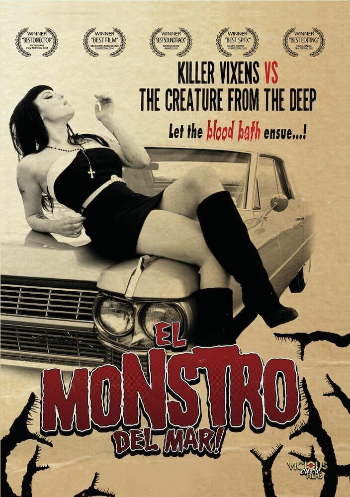 El Monstro del Mar! (DVD) Norman Yemm Nelli Scarlet Stuart Simpson
