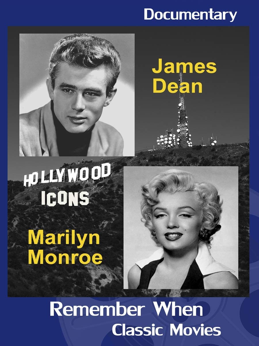 Hollywood Icons - James Dean & Marilyn Monroe (DVD) James Dean Marilyn Monroe