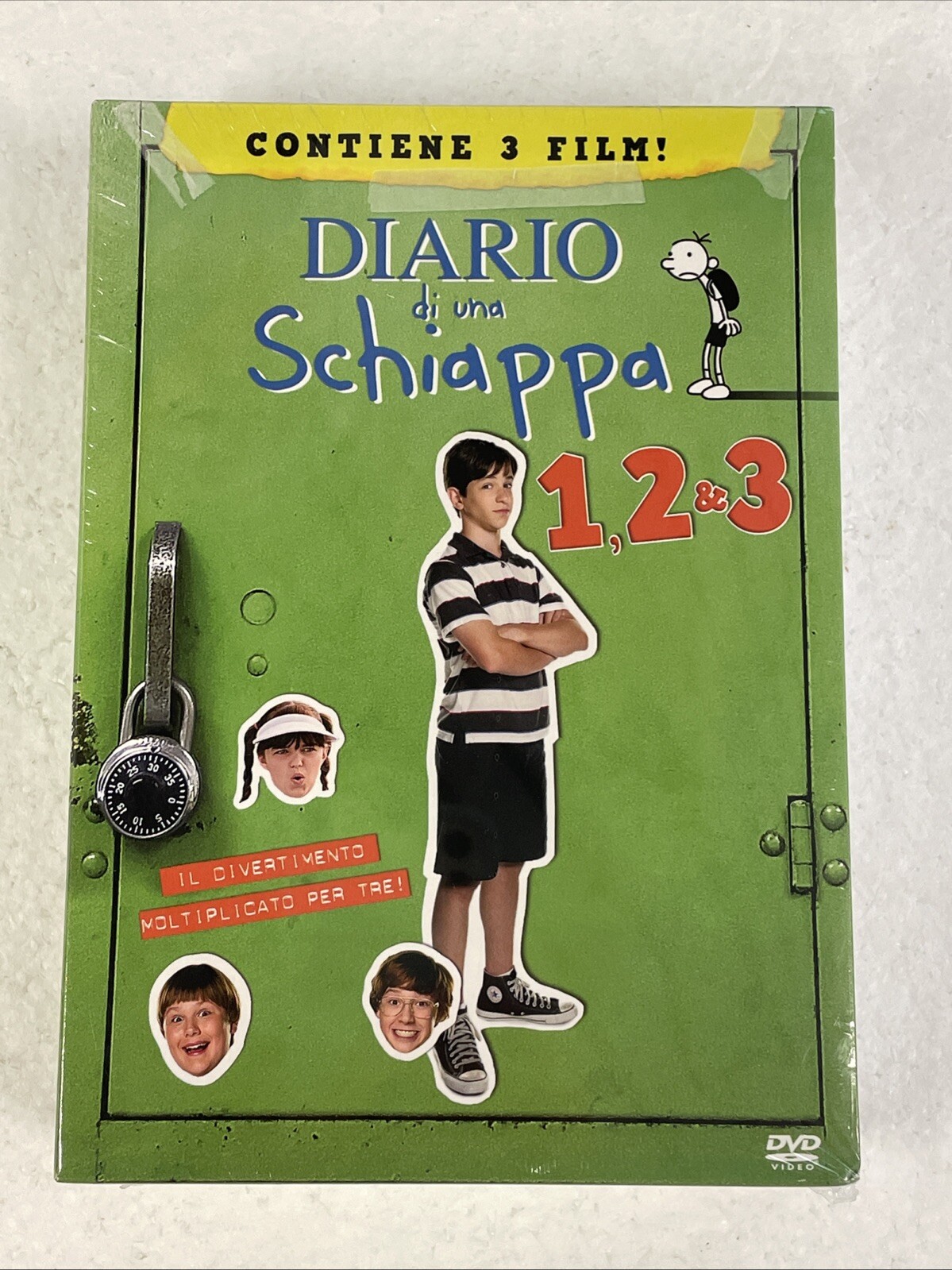 DIARIO DI UNA SCHIAPPA 1-2-3 - cofanetto 3 dvd - nuovo sigillato