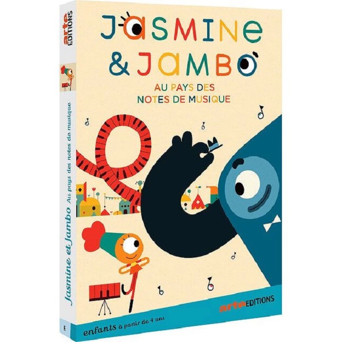Jasmine E Jambo Nel Paese Delle Note Musicali DVD NUOVO