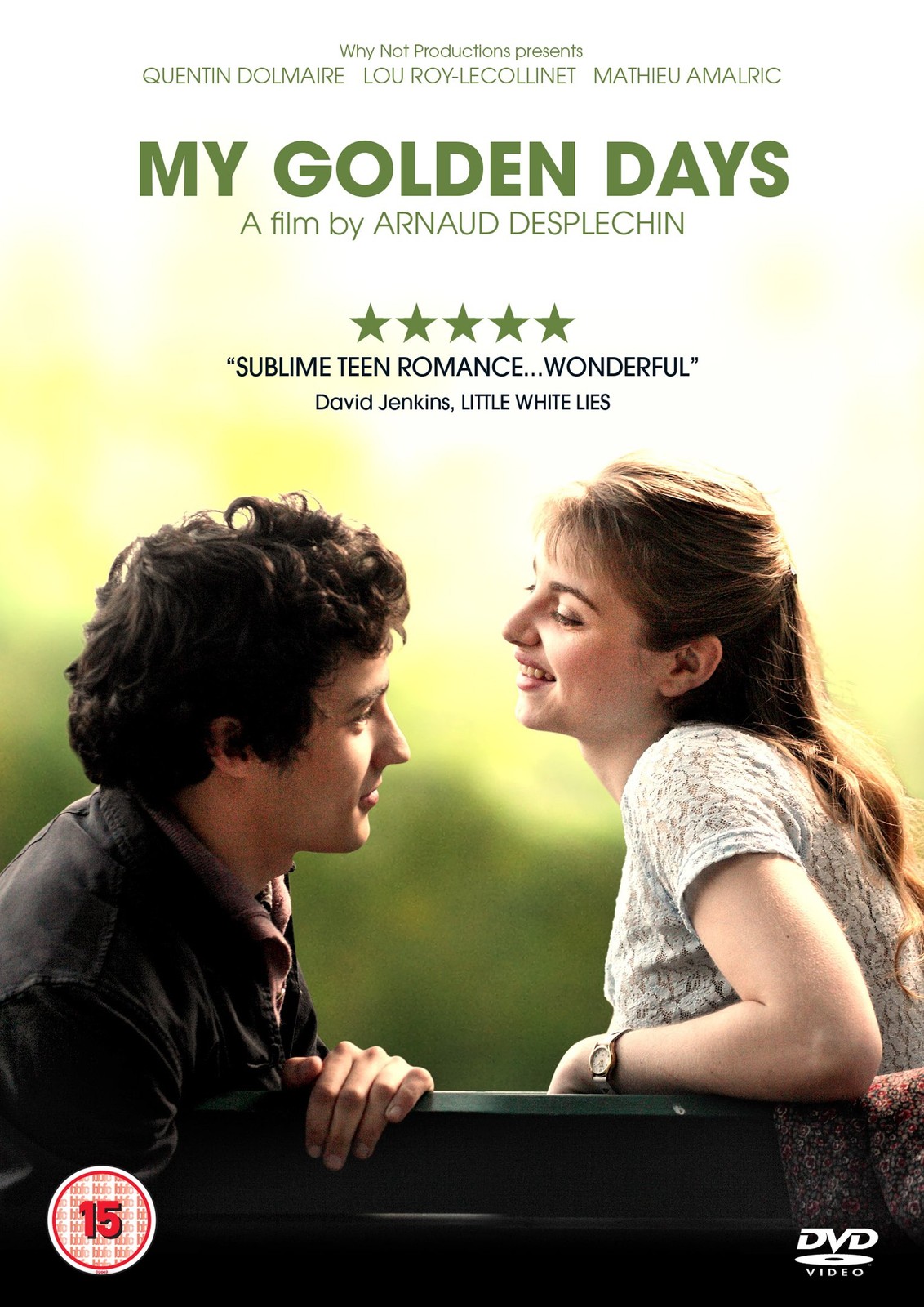 My Golden Days (DVD) Quentin Dolmaire Lou Roy-Lecollinet Mathieu Amalric