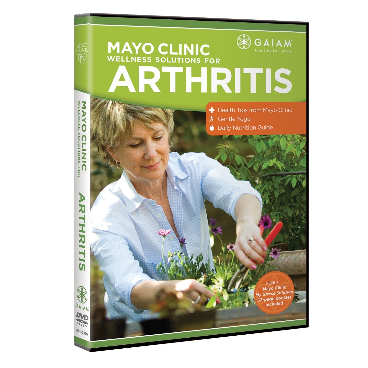 Mayo Clinic Wellness Solutions for Arthritis (DVD) Rodney Yee Cathe Neukum