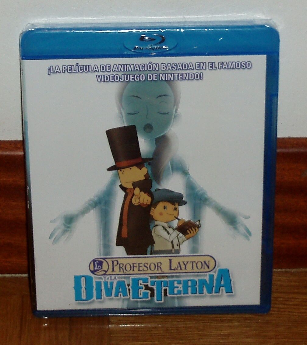 Professor Layton E La Diva Eterna - Blu-Ray - Nuovo - Sigillato - Animazione