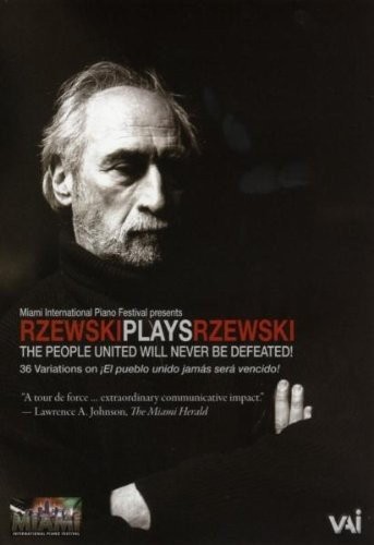 Rzewski Plays Rzewski (DVD) Frederic Rzewski Tony Adzinikolov