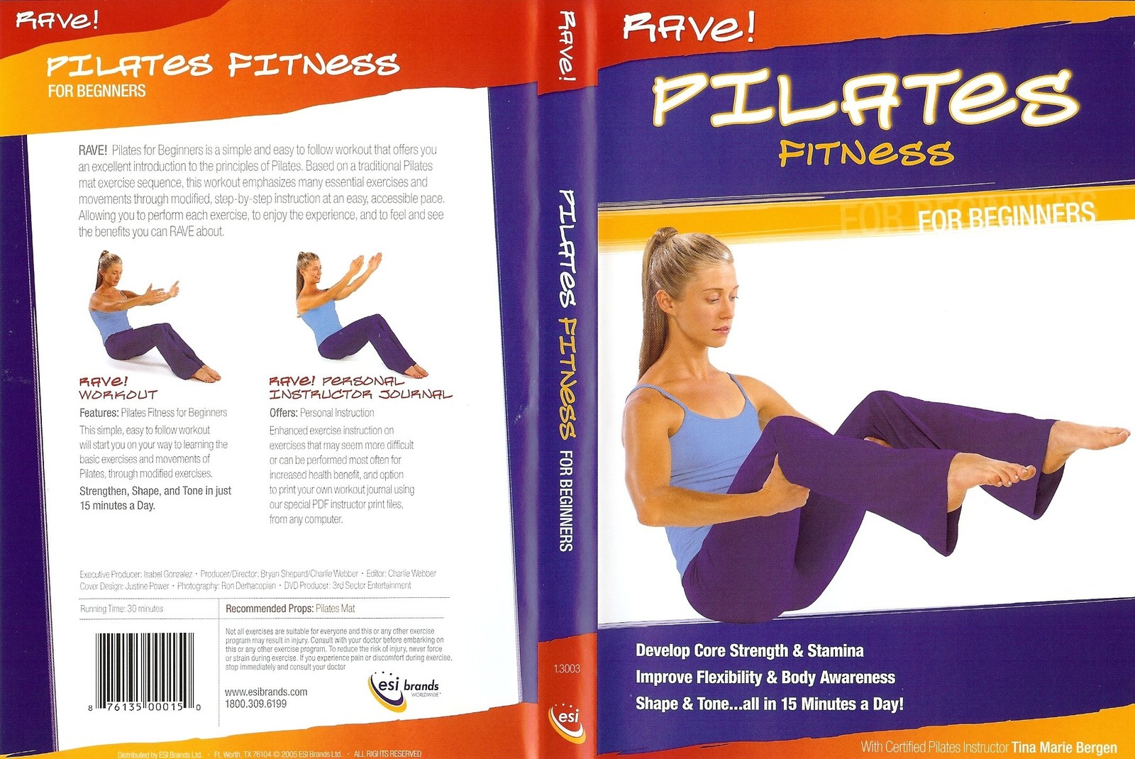 Pilates Fitness For Beginners (DVD)