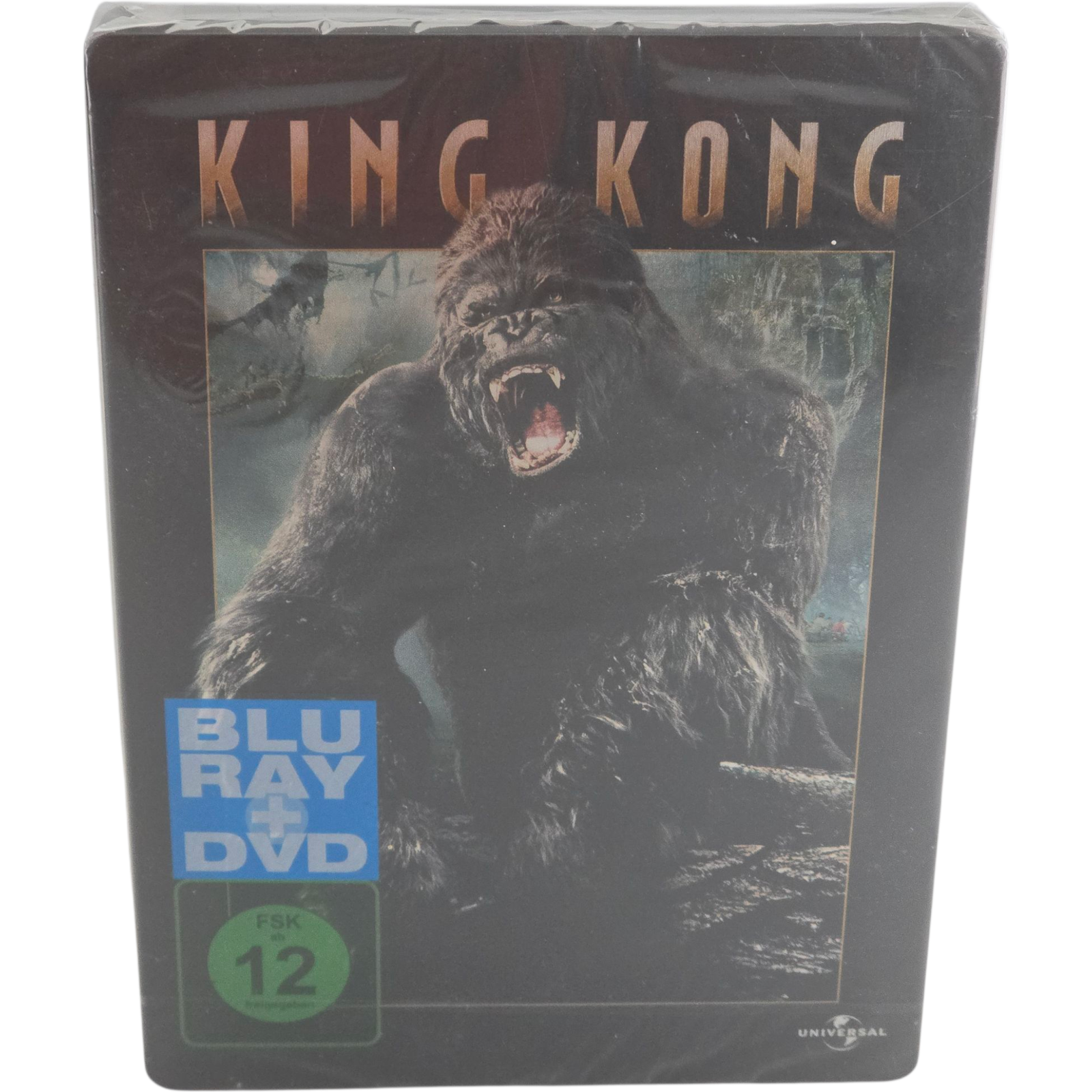 King Kong Steelbook Blu-Ray + DVD 2005 Ed Collezionista Peter JACKSON Regione B