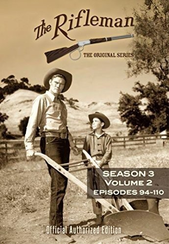 Rifleman: Season 3 Vol. 2 (DVD) Chuck Connors Johnny Crawford Paul Fix