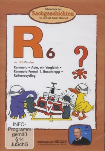 Bibliothek der Sachgeschichten - (R6) Rennauto (DVD) Armin Maiwald