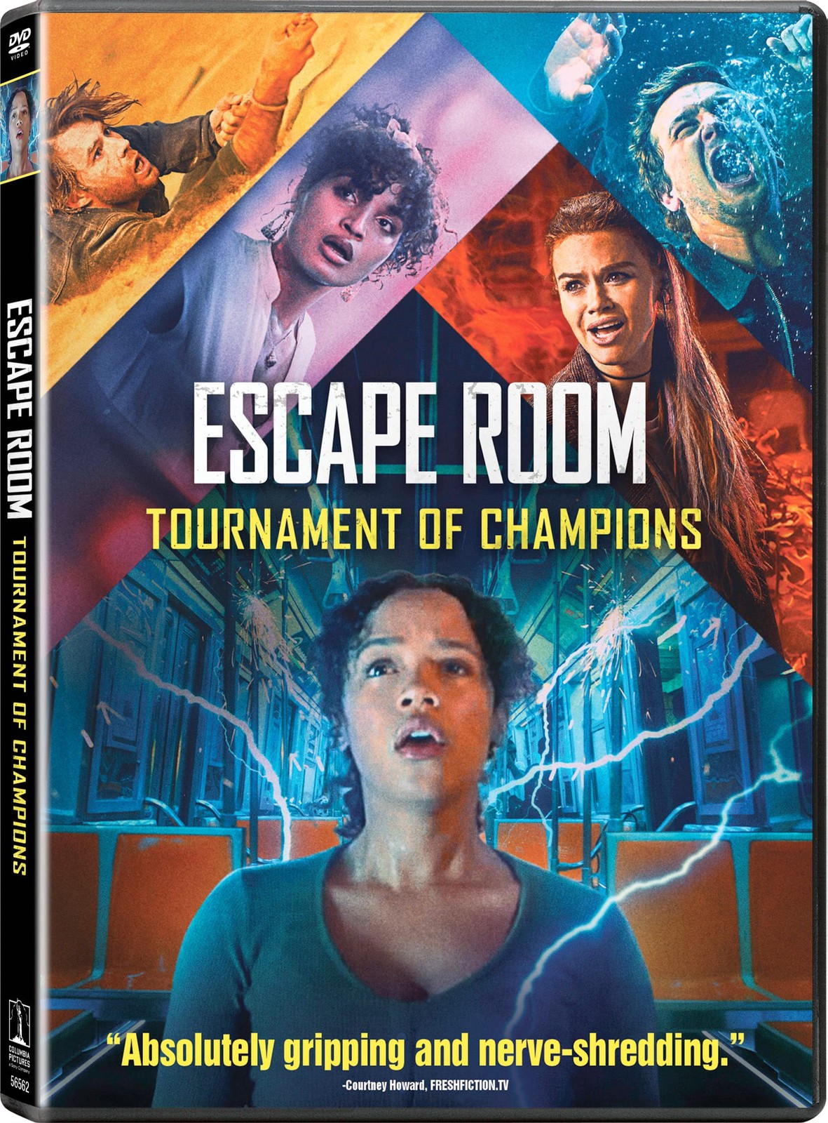 Escape Room: Tournament of Champions (DVD) Taylor Russell Logan Miller