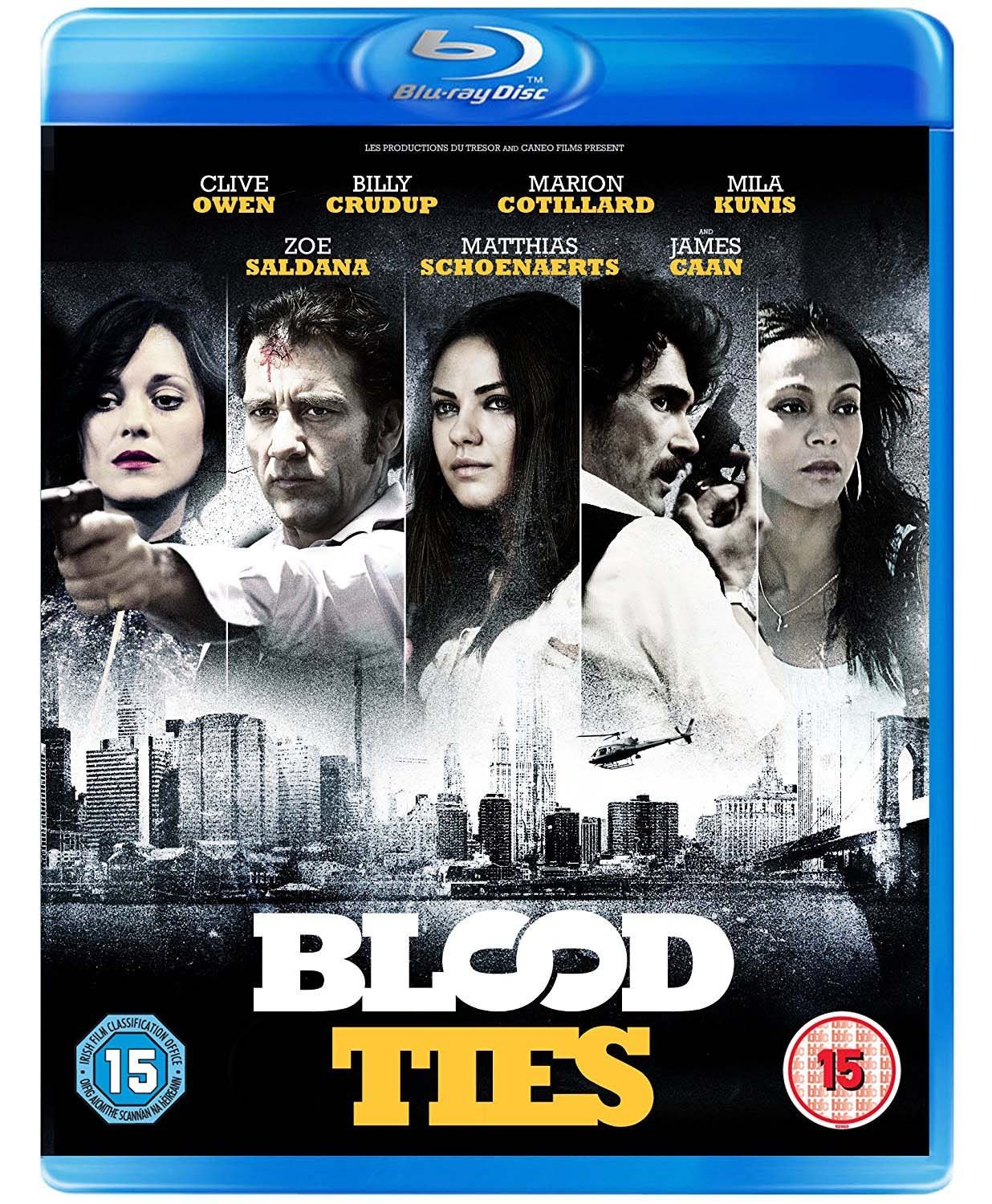 Blood Ties (Blu-ray) Clive Owen Billy Crudup Marion Cotillard Mila Kunis