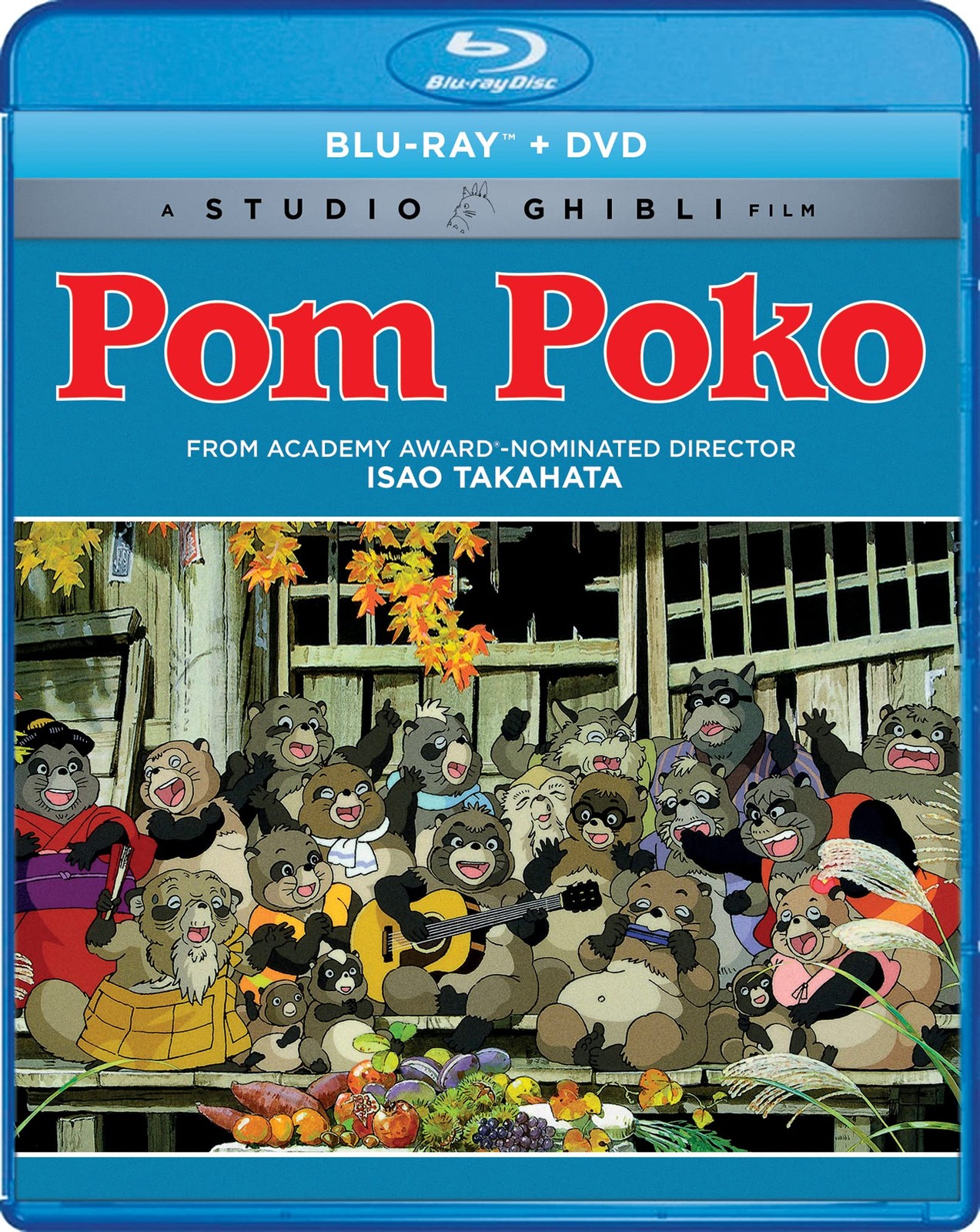 Pom Poko (Bluray/DVD Combo) (Blu-ray) Jonathan Taylor Thomas Clancy Brown