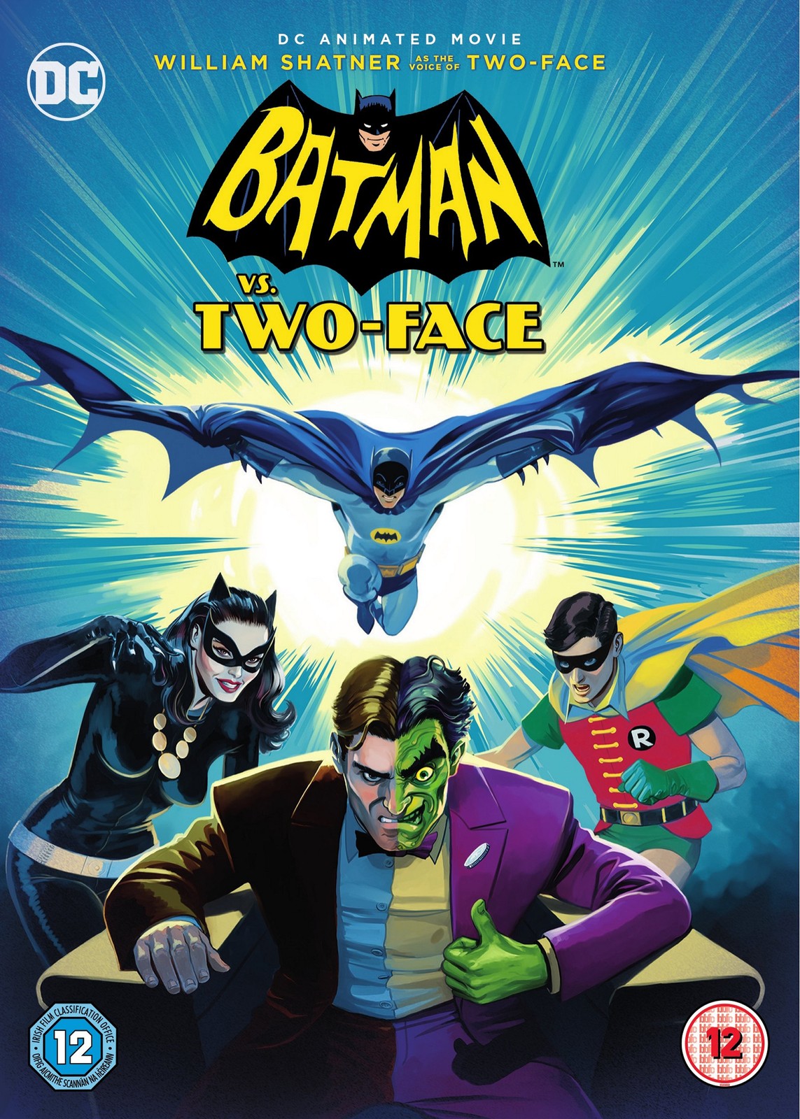 Batman vs. Two-Face (DVD) Adam West Burt Ward Julie Newmar William Shatner