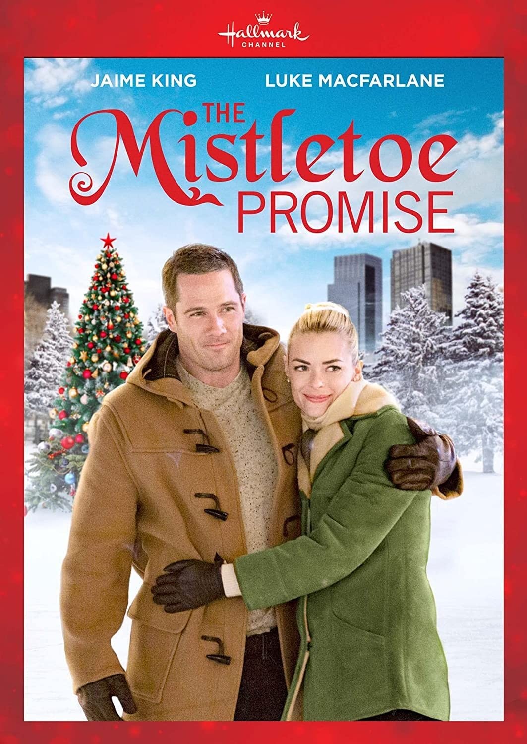 The Mistletoe Promise (DVD) Jaime King Luke Macfarlane