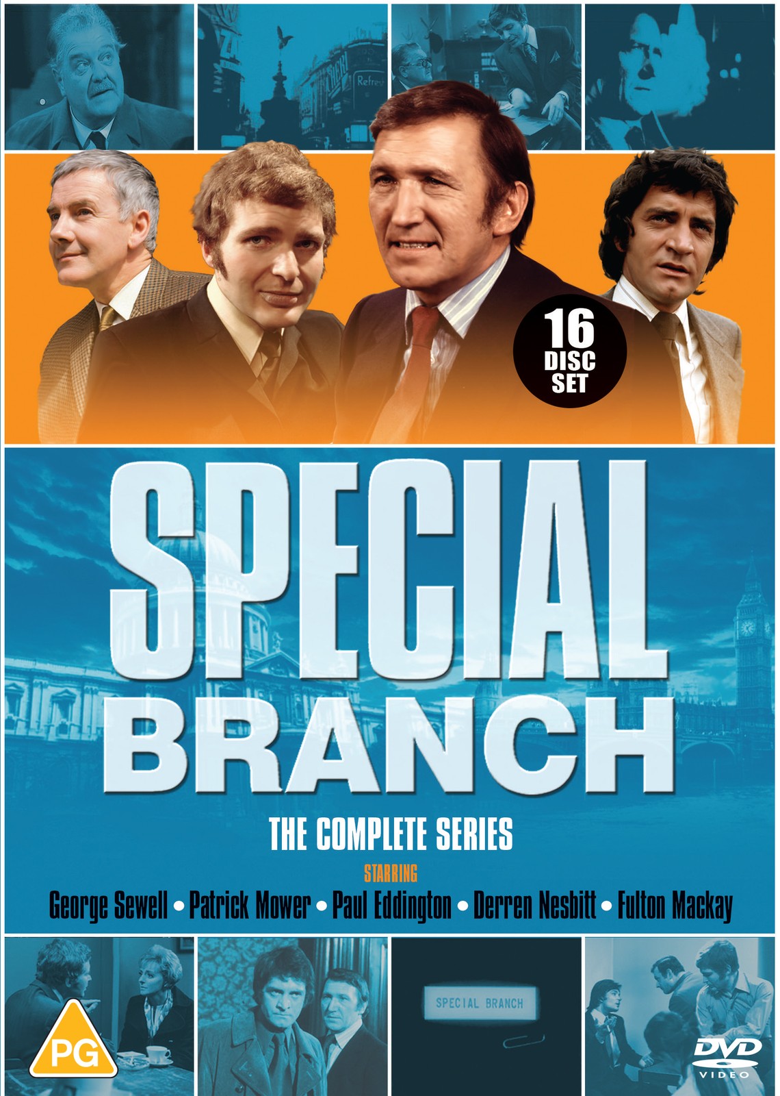 Special Branch: The Complete Series (DVD) Patrick Mower Derren Nesbitt