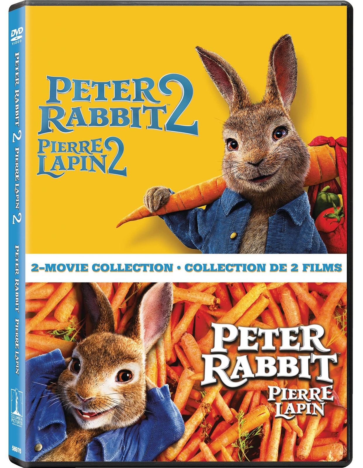 Peter Rabbit / Peter Rabbit 2: The Runaway (Double Feature) (DVD) James Corden