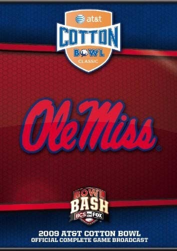 2009 Cotton Bowl DVD- Ole Miss vs. Texas Tech (DVD) Ole Miss Rebels