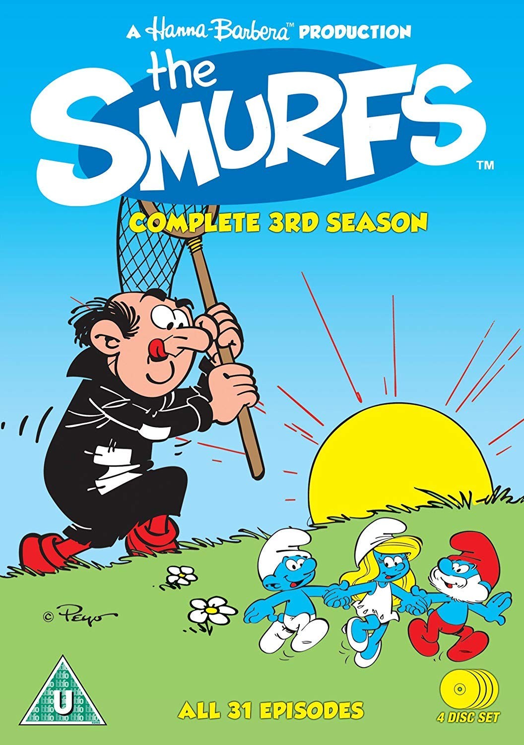 The Smurfs:Complete 3rd Season (DVD) Don Messick Lucille Bliss Paul Winchell