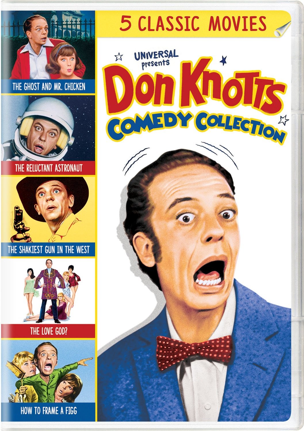 Don Knotts 5-Movie Collection (DVD) Don Knotts Joan Staley Leslie Nielsen