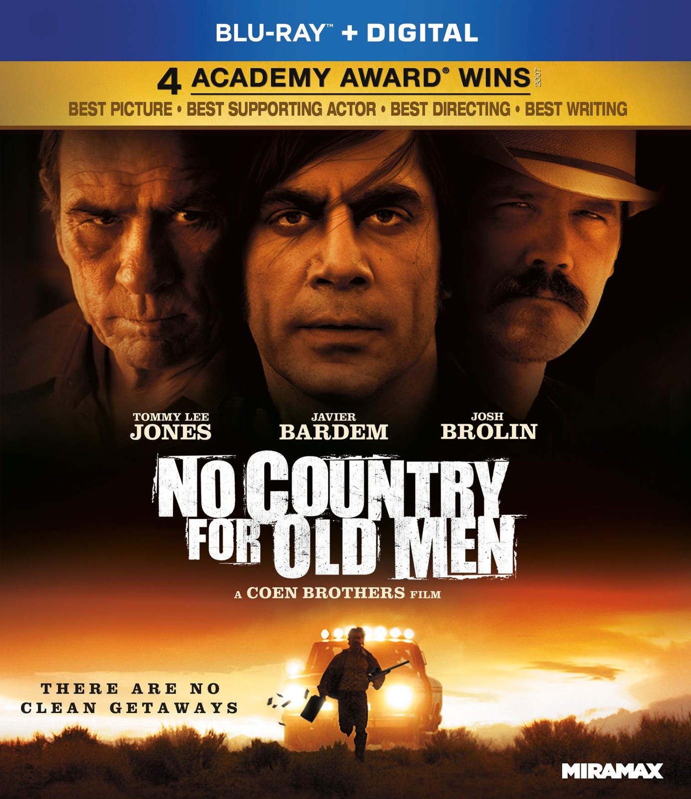 No Country For Old Men (Blu-ray + Digital) (Blu-ray) Tommy Lee Jones Josh Brolin