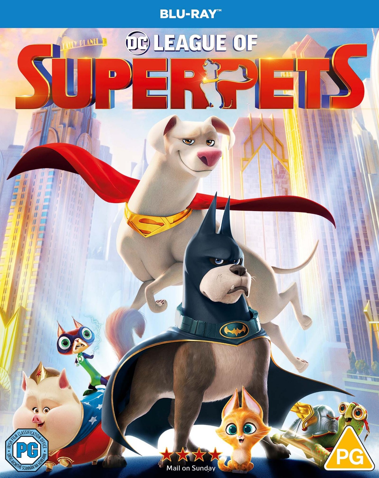 DC League of Super-pets (Blu-ray) Olivia Wilde Thomas Middleditch Ben Schwartz