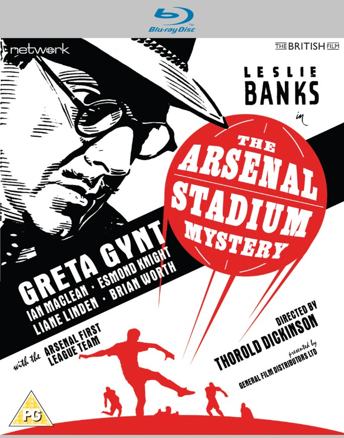 The Arsenal Stadium Mystery (Blu-ray) Wyndham Goldie Liane Linden Richard Norris
