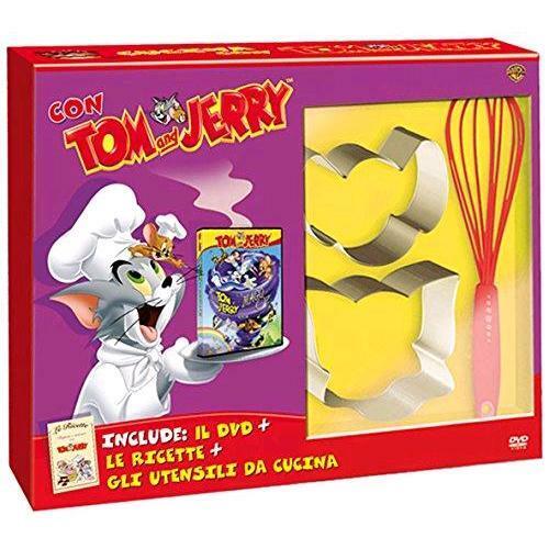 TOM & JERRY GIFT PACK (DVD + RICETTE+ UTENSILI DA CUCINA)