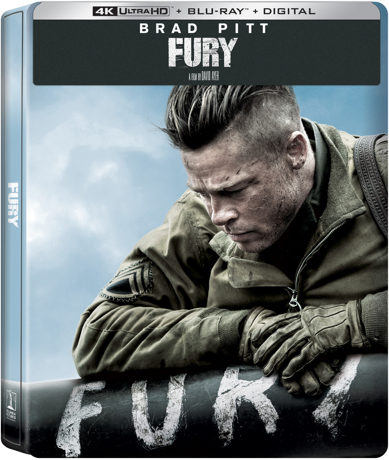Fury (2014) (4K Ultra HD + Blu-Ray Disc - Steelbook)