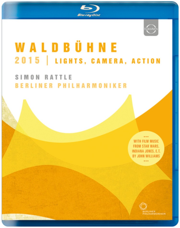Waldbühne: 2015 - Lights, Camera, Action (Blu-ray) Simon Rattle
