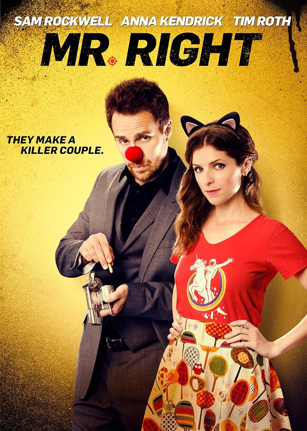 Mr. Right (DVD) Sam Rockwell Anna Kendrick Tim Roth James Ransone Anson Mount