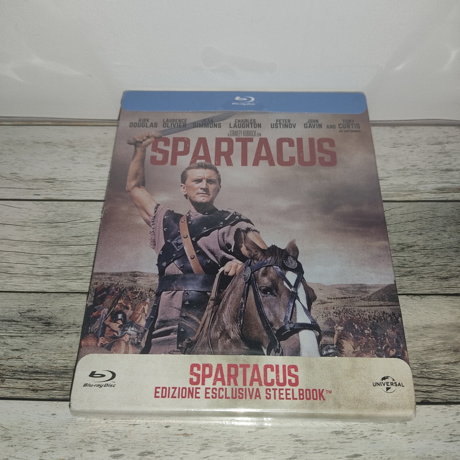 Spartacus STEELBOOK [Blu-ray] - NUOVO