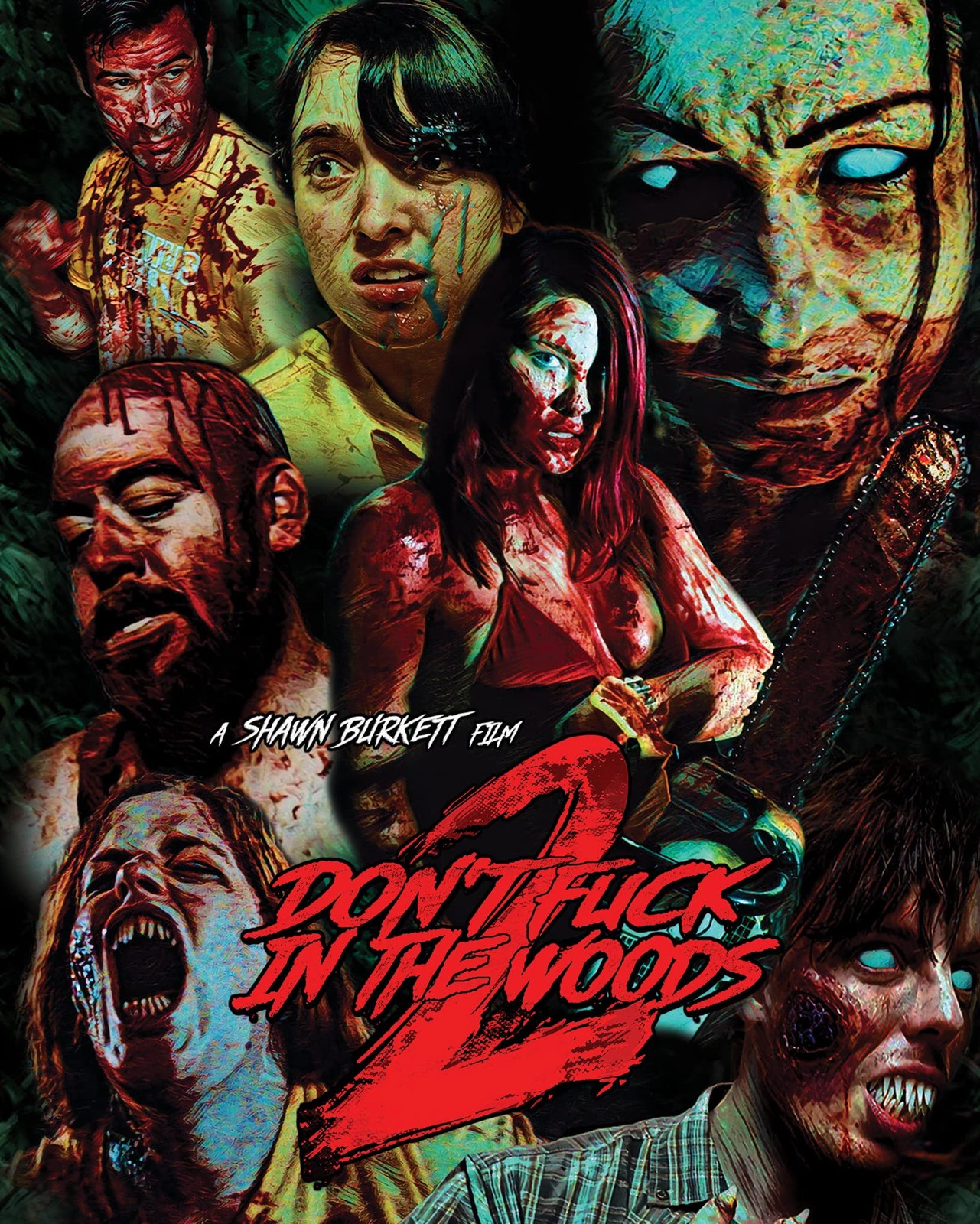Don't F*** In The Woods 2 (Blu-ray) Kaylee Williams Mark Justice Brandy Mason