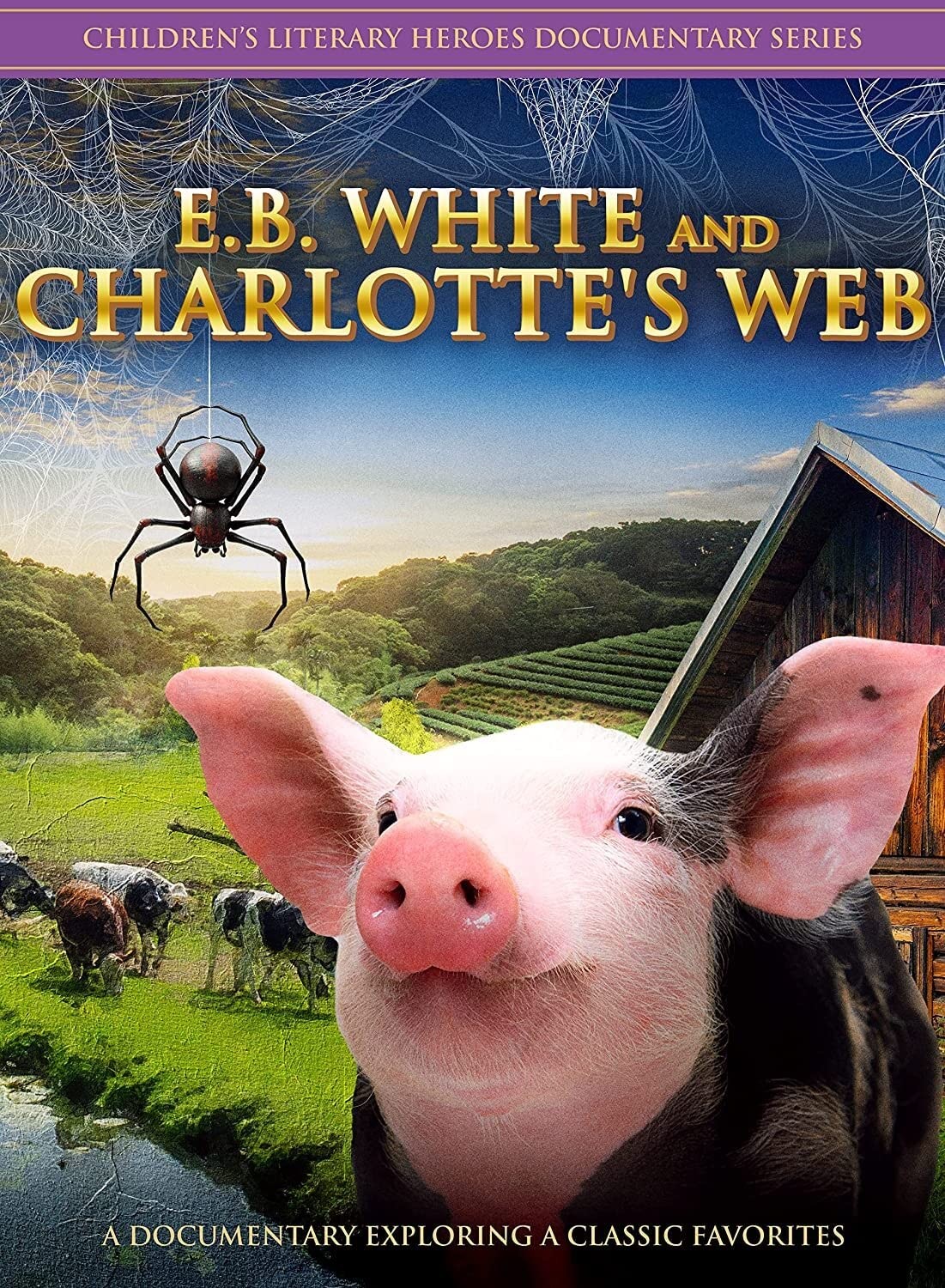 E.B. White And Charlotte's Web (DVD) Tina Wallace Patrick Ray Gallows