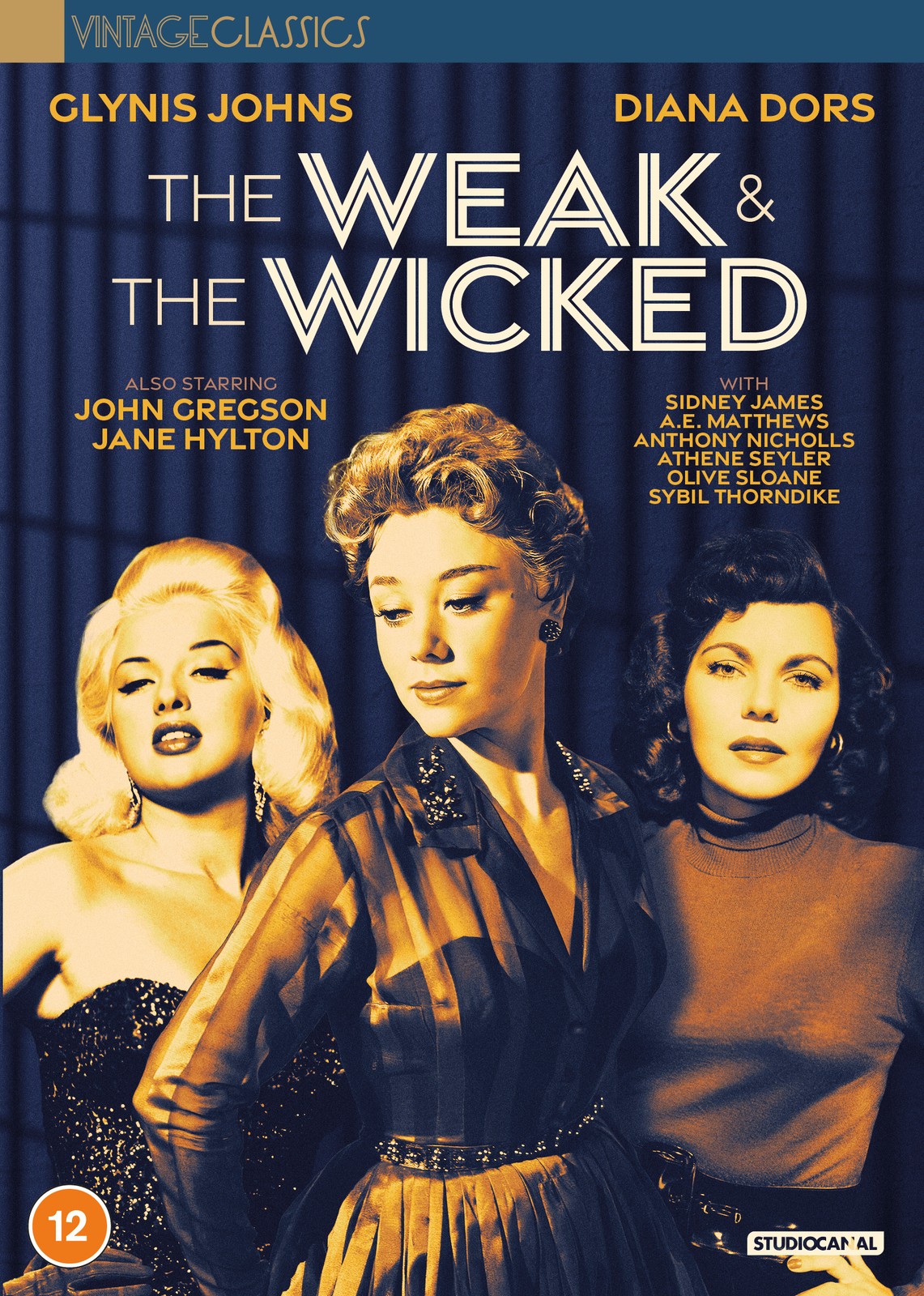 The Weak and the Wicked (DVD) Anthony Nicholls Glynis Johns Diana Dors Sid James