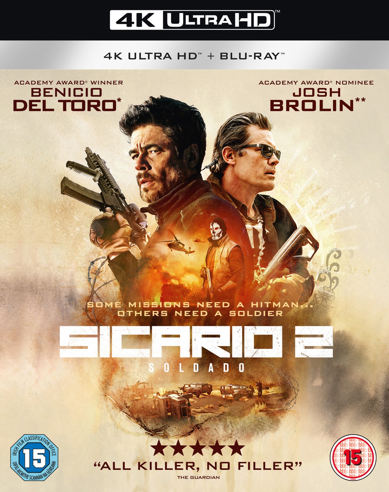 Sicario 2 - Soldado (4K UHD Blu-ray) Benicio Del Toro Josh Brolin Isabela Moner