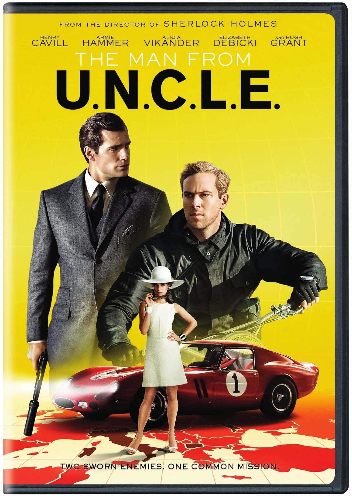 The Man From U.N.C.L.E. (DVD) Henry Cavill Armie Hammer Alicia Vikander