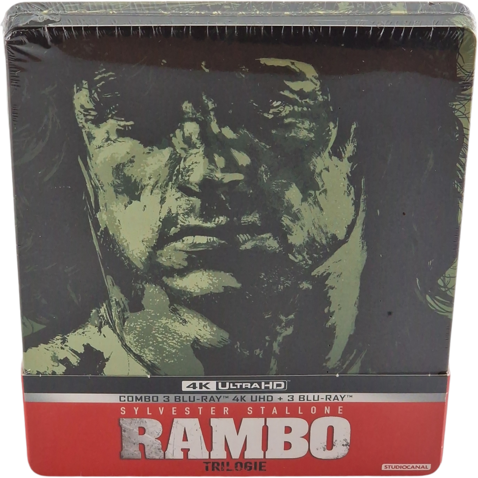 Rambo La Trilogia Rambo SteelBook Collector 4 K Ultra HD + Blu-ray Stallone B