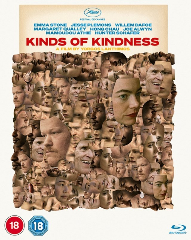Kinds Of Kindness (Blu-ray) Emma Stone Hong Chau Hunter Schafer Jesse Plemons