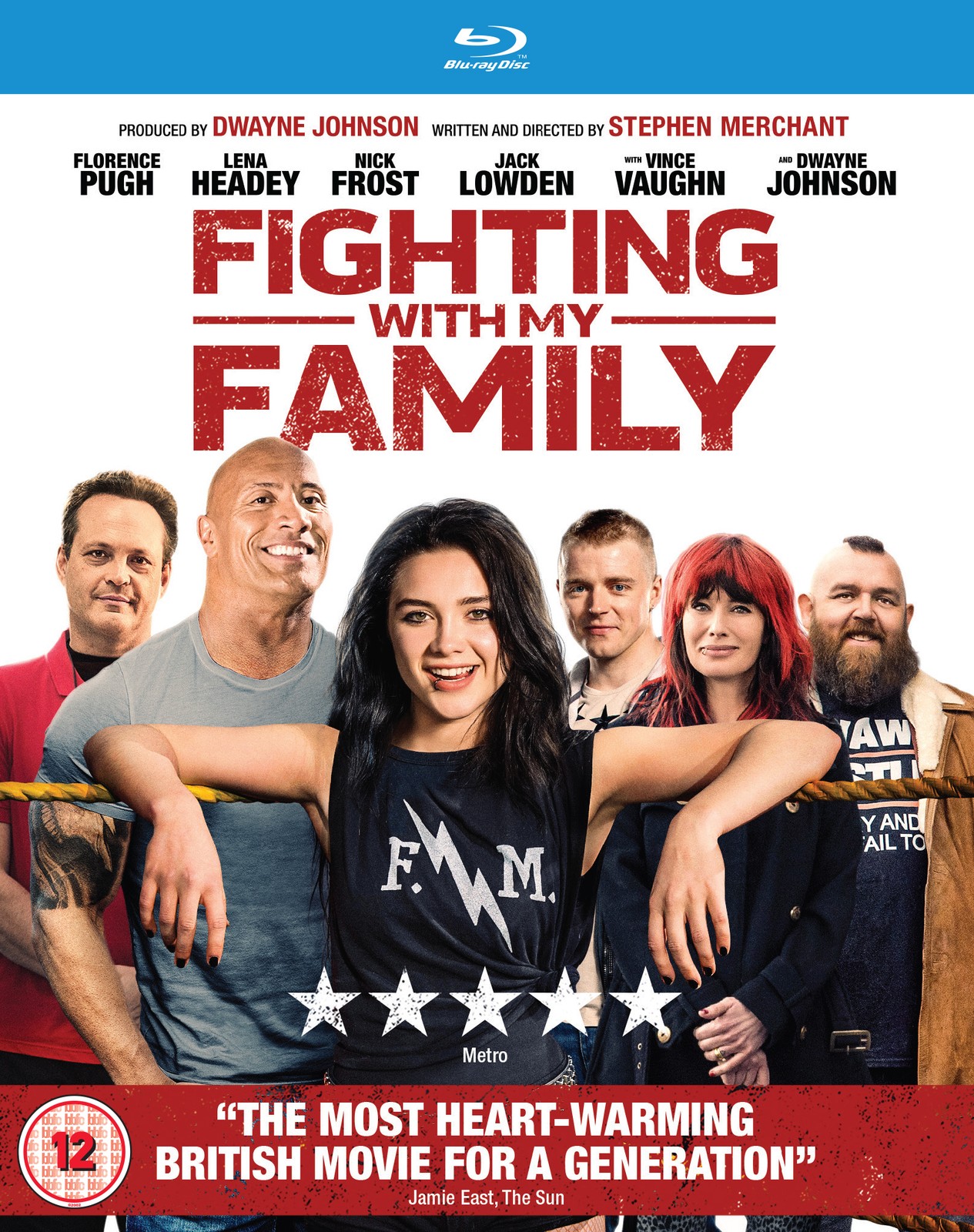 Fighting With My Family (Blu-ray) Kimberly Matula James Burrows Thea Trinidad