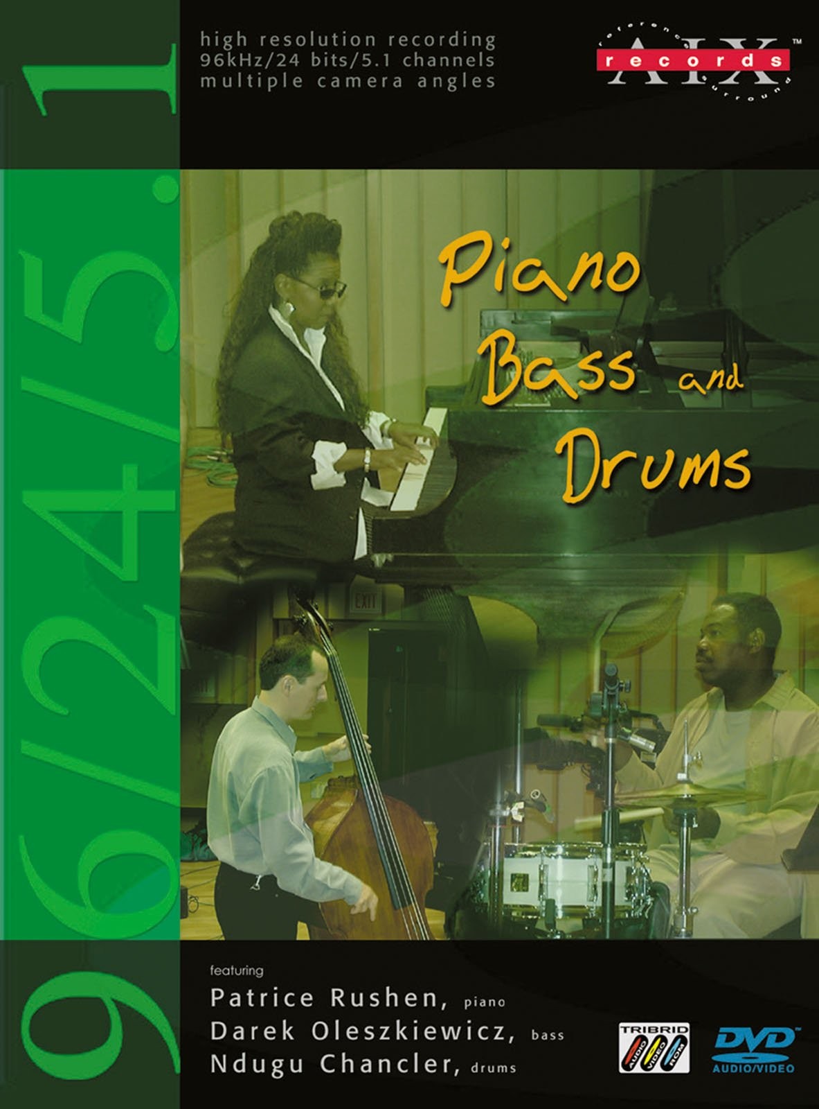 Piano, Bass and Drums (DVD) Ndugu Chancler Patrice Rushen Darek Oleszkiewicz