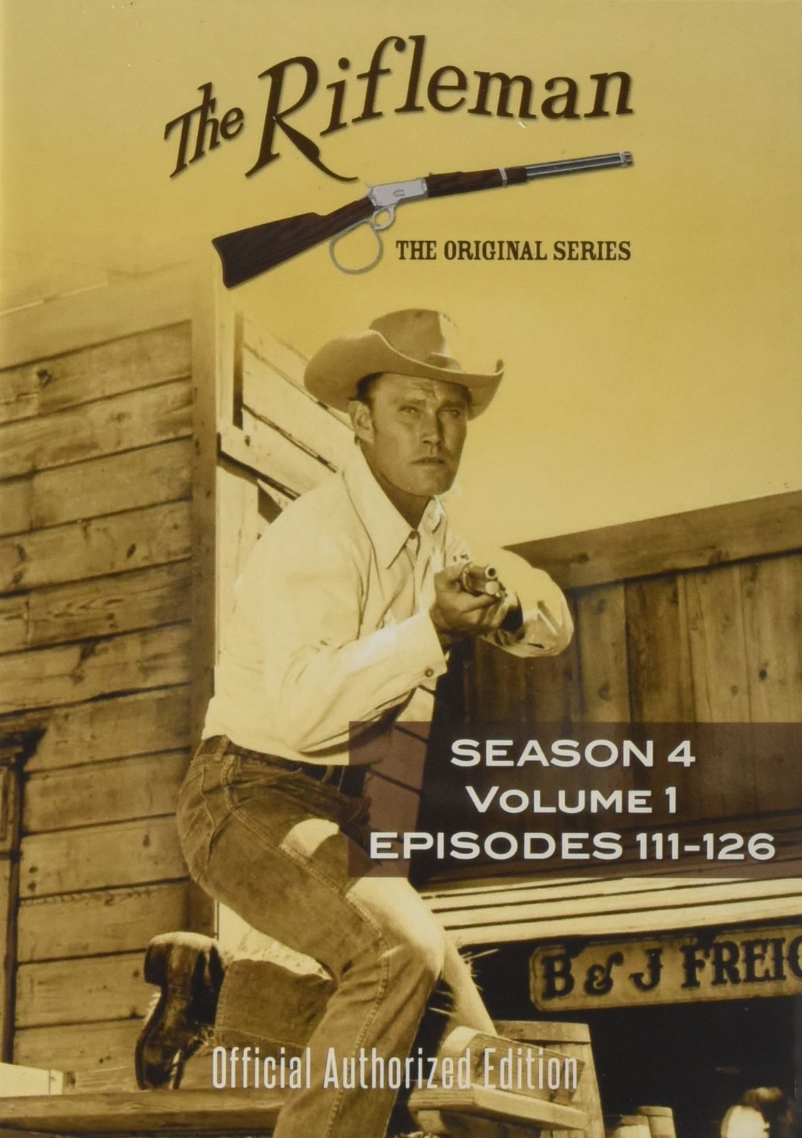 The Rifleman: Season 4 Volume 1 (Episodes 111 - 126) (DVD) Chuck Connors