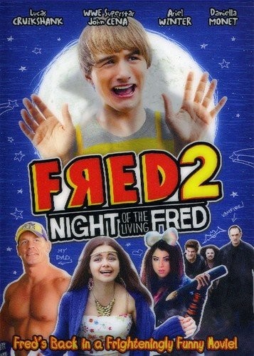 Fred 2: Night Of The Living Fred (DVD) Lucas Cruikshank Daniella Monet John Cena