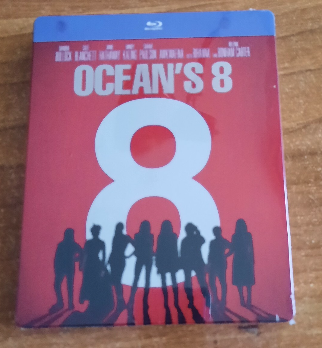 OCEAN'S 8 Blu Ray  Edizione Esclusiva  STEELBOOK sigillato 5051891163973