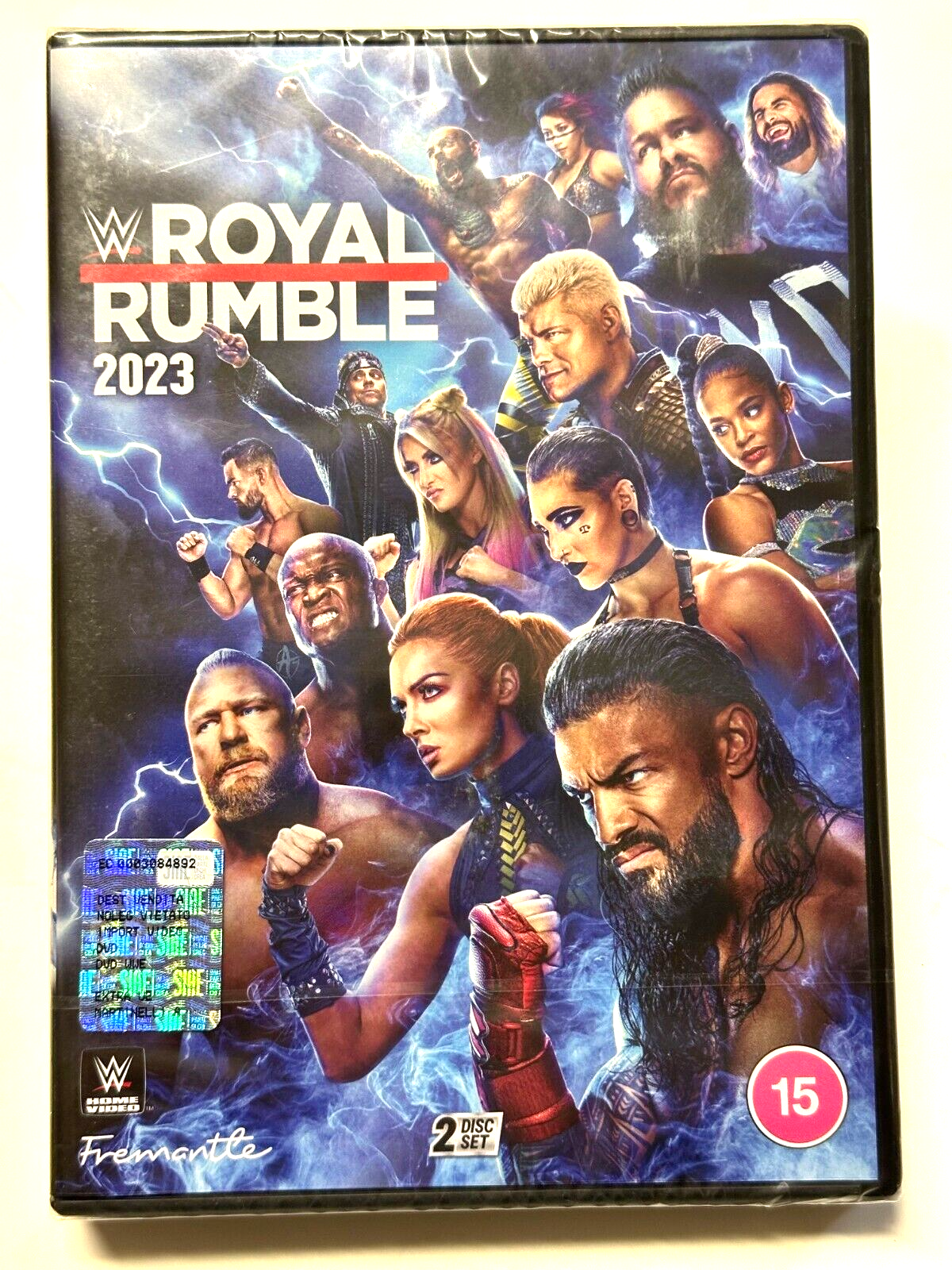 DVD WWE ROYAL RUMBLE 2023 FremantleMedia Wrestling NEW & SEALED