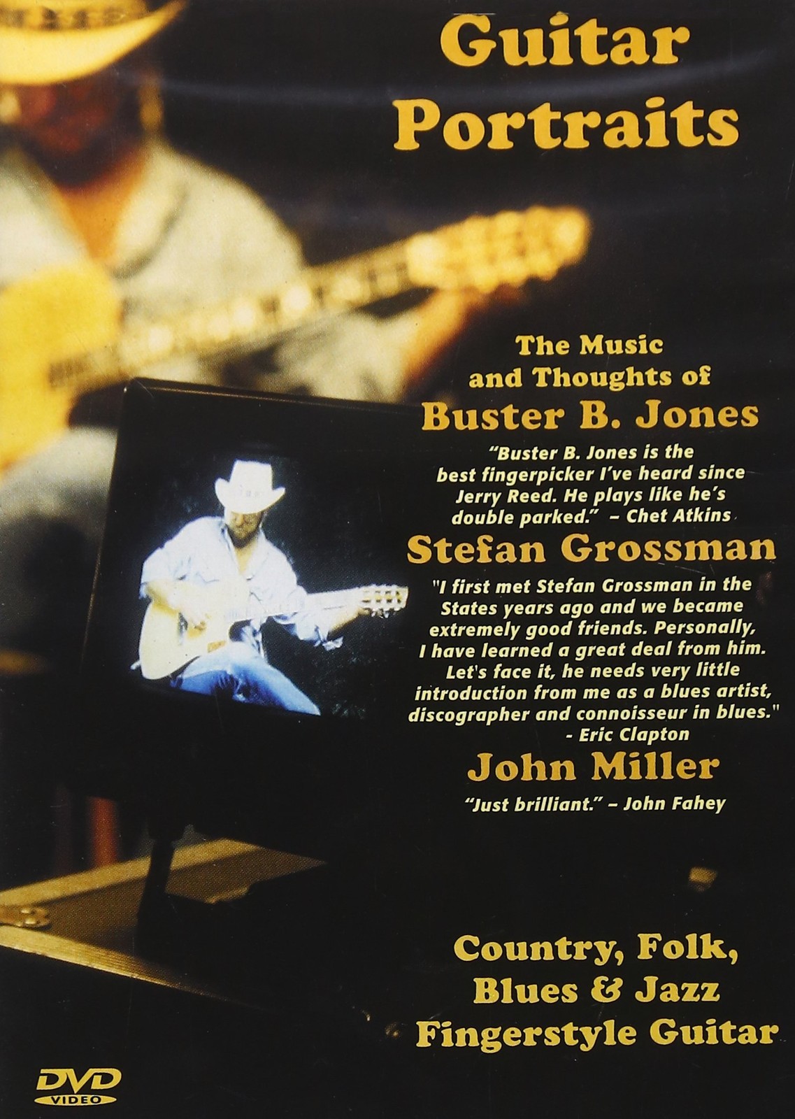 Guitar Portraits The Music and Thoughts of Buster B. Jones, Stefan Grossma (DVD)