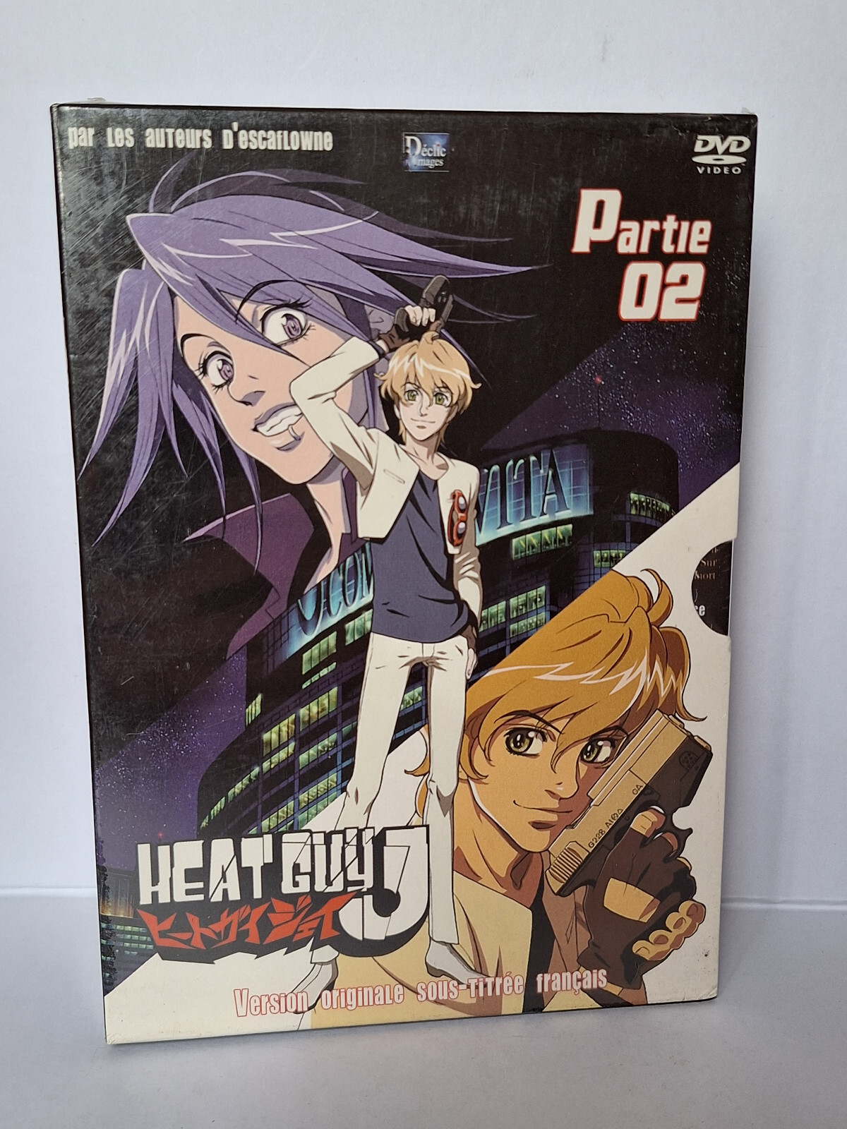 Cofanetto 3 DVD Heat Guy J (2) Manga Giapponese Animato Nuovo