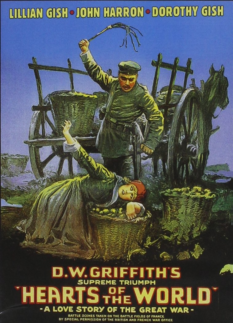 Hearts of the World (Silent) (DVD) Robert Harron Dorothy Gish Lillian Gish