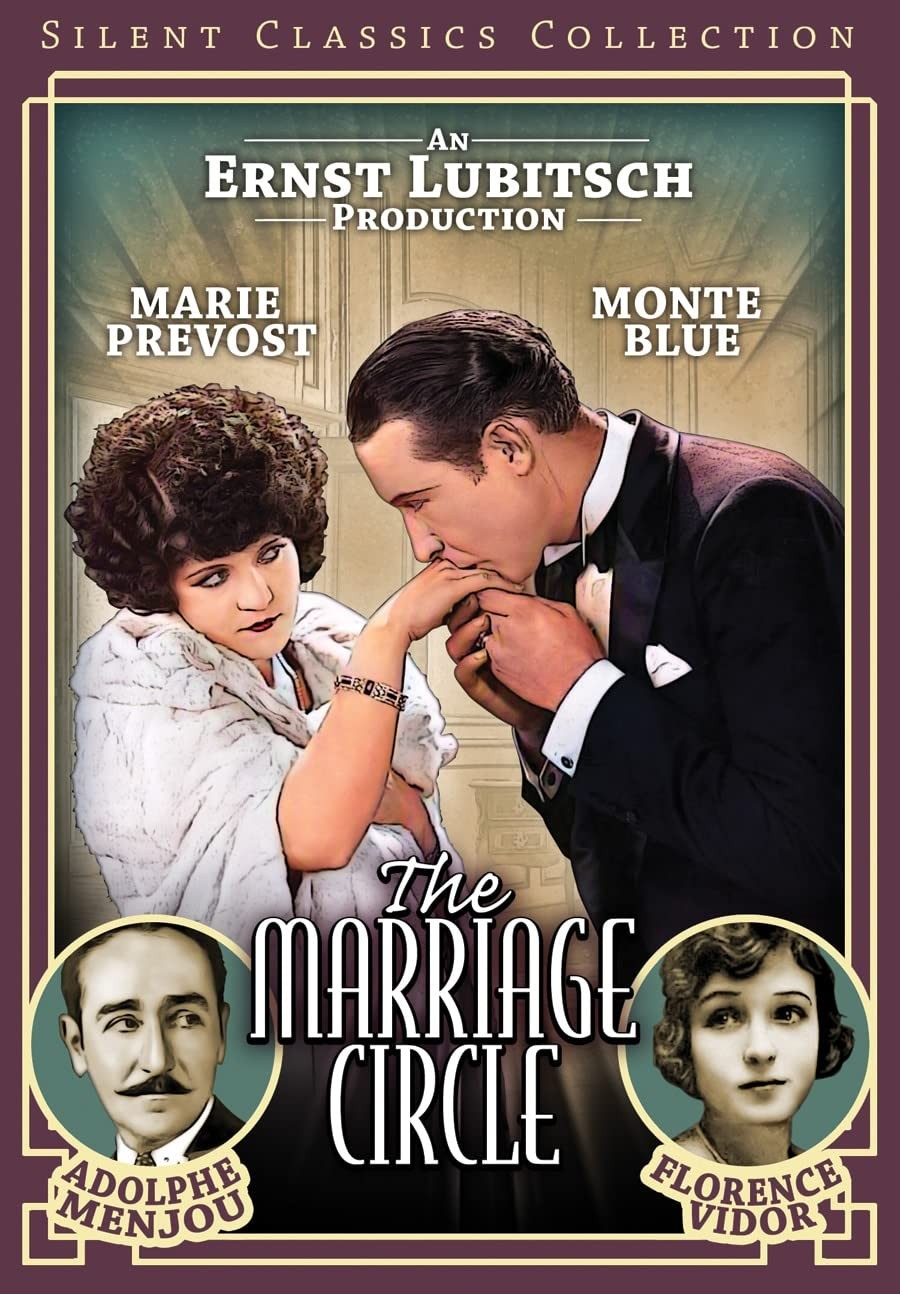 The Marriage Circle (Silent) (DVD) Adolphe Menjou Florence Vidor Marie Prevost