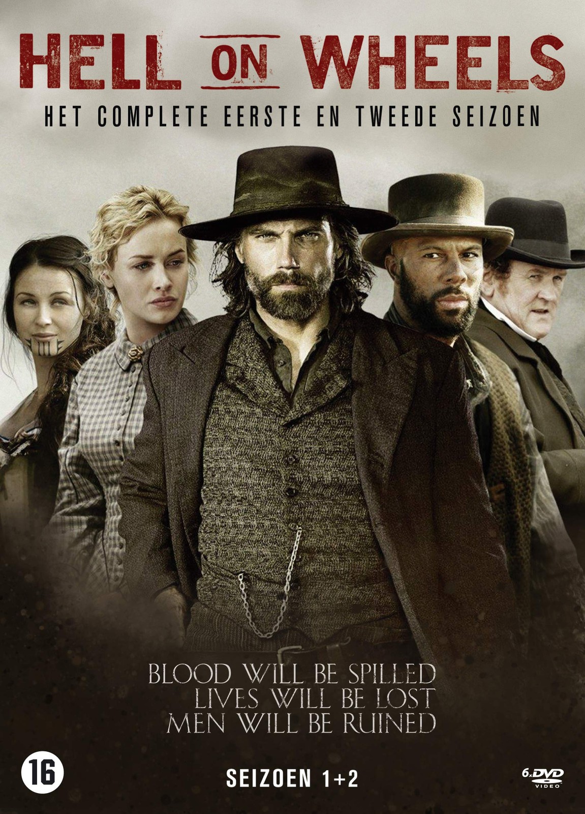 Hell On Wheels Seizoen 1 + 2 2014 (DVD)